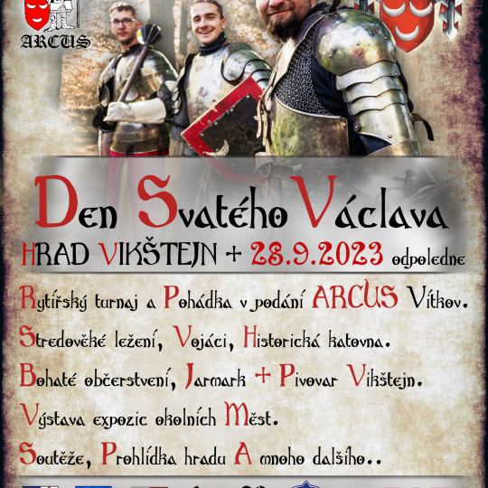 Den sv. Václava na hradě Vikštejn 1